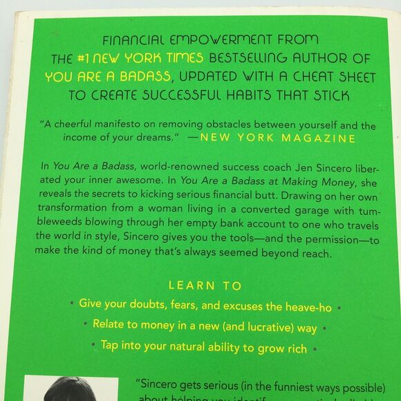 You Are a Badass at Making Money : Master the Mindset of Wealth book - Picture 2 of 7